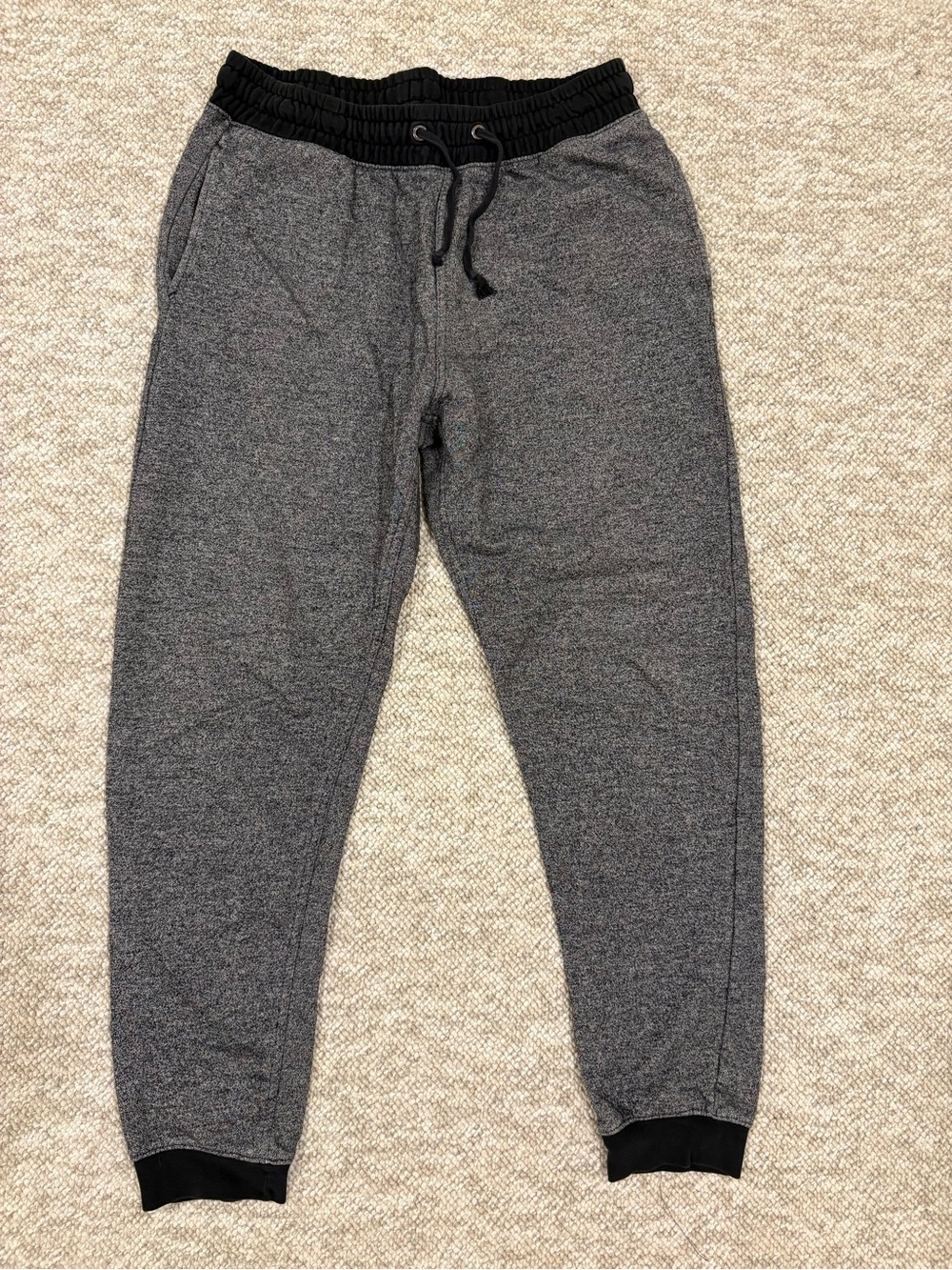 Grey and Black H&M Joggers